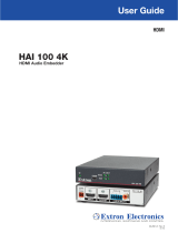 Extron HAI 100 4K Manuel utilisateur