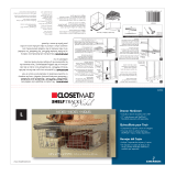ClosetMaid Drawer Hardware Kit Guide d'installation