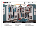 ClosetMaid Premier Shoe Shelf Kit Guide d'installation