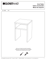 ClosetMaidEnd Table With Shelf