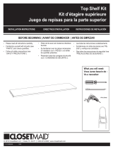 ClosetMaid48 In. Top Shelf Kit