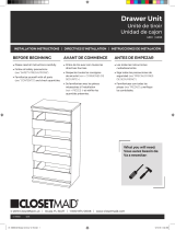 ClosetMaid 4598 Mode d'emploi