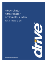 Drive Nitro HD Rollator Le manuel du propriétaire