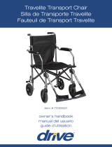 Drive Travelite Transport Chair Le manuel du propriétaire