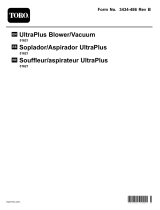 Toro UltraPlus Blower/Vacuum Manuel utilisateur