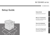 Ricoh IM 550 Guide d'installation