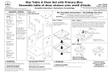 KidKraft Star Table & Chair Set Assembly Instruction