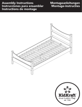 KidKraft Addison Twin Size Bed - White Le manuel du propriétaire