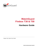 Watchguard Firebox T50-W Manuel utilisateur