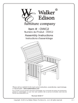Walker Edison Furniture Company HD8091 Mode d'emploi