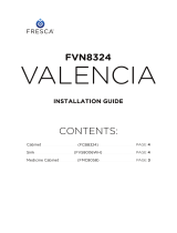 Fresca FVN8324GO Guide d'installation