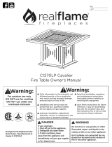 Real Flame C1270LP-BK Manuel utilisateur