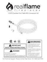 Real Flame C1270LP-BK Mode d'emploi