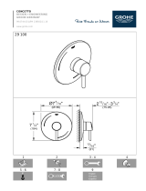 GROHE 35073001 Guide d'installation