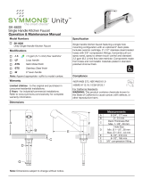 Symmons SK-6600-STN-1.5 Guide d'installation