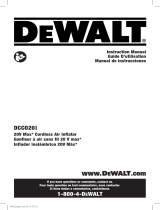 DeWalt DCC020IBP Manuel utilisateur