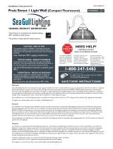 Sea gull lighting 41060BLE-962 Mode d'emploi