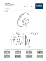 GROHE 3507310A Guide d'installation