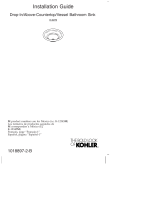 Kohler 2276-TG2 Guide d'installation