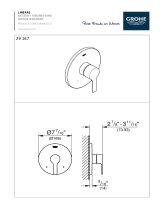 GROHE 29167001 Guide d'installation