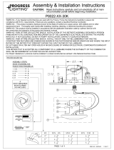 Progress Lighting P3701-09 Guide d'installation