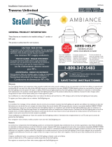 Sea gull lighting 14301S-15 Mode d'emploi