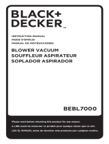 BLACK DECKER BEBL7000 Manuel utilisateur