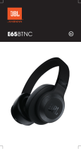 JBL E65BTNC Black Manuel utilisateur