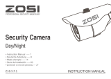 ZOSI ZG2617AP-4 cameras Manuel utilisateur