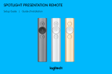 Logitech Spotlight Presentation Remote Manuel utilisateur