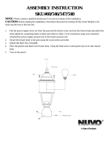 Nuvo Lighting 60/548 Guide d'installation