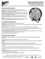 Maxx Air BF24TFREDUPS Manuel utilisateur