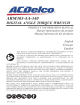 ACDelco ARM601-4 Manuel utilisateur