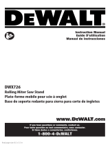 DeWalt DWX726 Manuel utilisateur