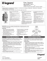 Pass & Seymour TM826USBWPWCCV4 Guide d'installation