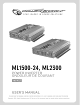 POWER BRIGHT ML2300-24 Manuel utilisateur
