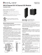 red lion DA 8DI/8DO Module Manuel utilisateur