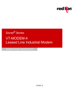 Sixnet Sixnet VT-MODEM-5 Guide d'installation