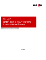 Sixnet RAM-6021 Manuel utilisateur