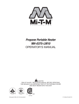 Mi-T-M MH-0375-LM10 Propane Portable Heater Le manuel du propriétaire