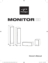 Paradigm Monitor SE 6000F Manuel utilisateur