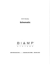Biamp 83 B Series Manuel utilisateur