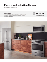 BSH Home Appliances Corporation HEI8046U Guide d'installation