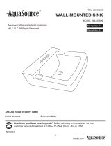 AquaSource Aquasource ML-20509 Manuel utilisateur