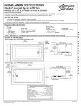 American Standard 2573102.020 Guide d'installation