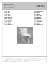 Toto CST423 Guide d'installation