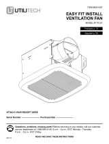 Utilitech 7115-01 Guide d'installation