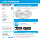 Lutron PD-OSENS-WH Guide d'installation