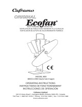 Ecofan 800CAXBX Manuel utilisateur