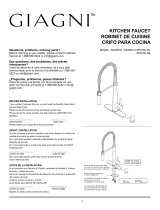 Giagni PD180-SS Guide d'installation